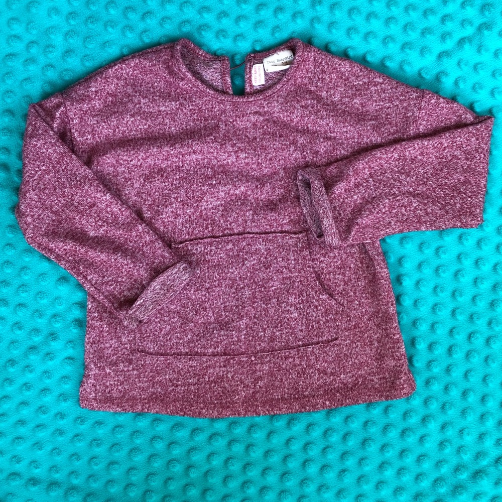 $9 SALE!!!! Zara girls slub knit tee 3-4T